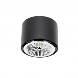 CHLOE AR111 NATYNKOWA GU10 250V IP20 120x85mm CZARNY okrągła  nieruchoma
