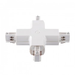 Elementy systemu szynowego TEAR łącznik X TEAR PR-X-WH 22591