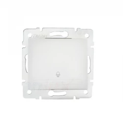 DOMO Łącznik zwierny dzwonek szybkozłączka 10AX 250V biały 011030202 24716