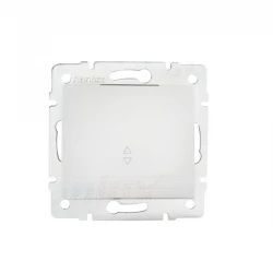 DOMO Łącznik schodowy szybkozłączka 10AX 250V biały 011050202 24717