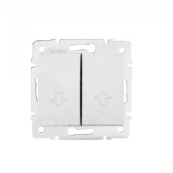 DOMO Łącznik żaluzjowy zwierny szybkozłączka 10AX 250V biały 011310202 24744