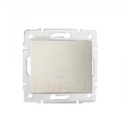 DOMO Łącznik krzyżowy szybkozłączka 10AX 250V kremowy 011070203 24779