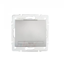 DOMO Łącznik zwierny szybkozłączka 10AX 250V srebrny 011021243 24832