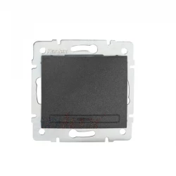 DOMO Łącznik jednobiegunowy szybkozłączka 10AX 250V grafit 011000241 24888