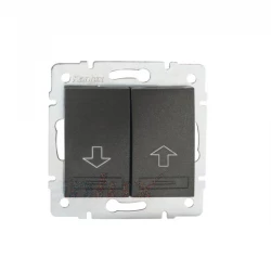 DOMO Łącznik żaluzjowy szybkozłączka 10AX 250V grafit 011100241 24900