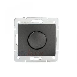 DOMO Ściemniacz obrotowy 500W z filtrem śrubowy 10AX 250V grafit 011160141 24905