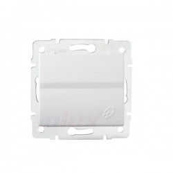 LOGI Gniazdo IP44 śrubowy Biały 16A 250V 021560102 25087