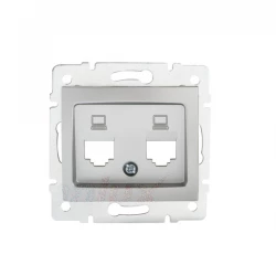 Adapter gniazda RJ45 DOMO 01-1419-043 sr