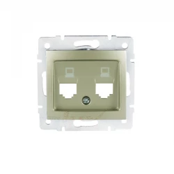Adapter gniazda RJ45 DOMO 01-1419-050 sz
