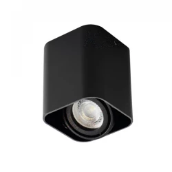 Oprawa sufitowa punktowa GU10 TOLEO DTL50-B czarna 26113
