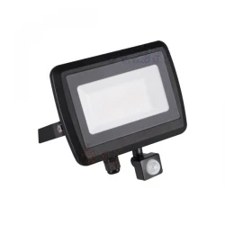 Projektor LED 50W z czujnikiem ruchu ANTEM LED 50W-NW-SE B czarny 4000lm 4000K 33208