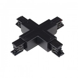 Elementy systemu szynowego TEAR łącznik krzyżowy TEAR N CON-X B czarny 33247