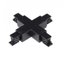 Elementy systemu szynowego TEAR łącznik krzyżowy TEAR N CON-X B czarny 33247