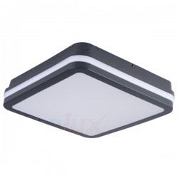 Plafoniera LED BENO 24W NW-L-GR 1920lm 4000K IP54 33343