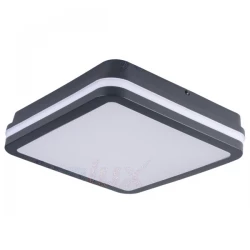 Plafoniera LED z czujnikiem ruchu BENO 24W NW-L-SE GR 1920lm 4000K IP54 33347