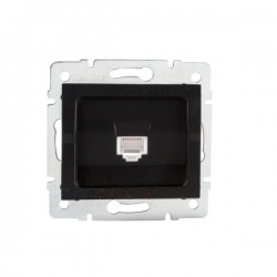 Gniazdo komputerowe pojedyncze (RJ45Cat 6 Jack) LOGI 02-1400-042 cm