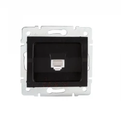 Gniazdo komputerowe pojedyncze (RJ45Cat 6 Jack) LOGI 02-1400-042 cm