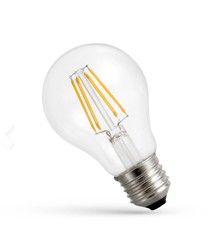 Żarówka LED  GLS  E-27 230V 4W 450lm COG  WW CLEAR WOJ13876