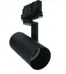 Oprawa led na szynoprzewód Madara MINI II GU10 3F czarna aluminium SLIP003007