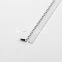 Profil nawierzchniowy aluminiowy Biały do taśm LED 12mm 2000x17,4x7mm 3365