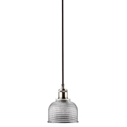 Lampa Wisząca VT-7150 E27 Szkło Przezroczysty 3733