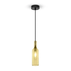 Lampa Wisząca VT-7558 Butelka Bursztyn 3770
