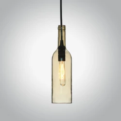Lampa Wisząca VT-7558 Butelka Bursztyn 3770