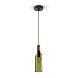 Lampa Wisząca VT-7558 E27 Max. 60W Butelka Szara 3775