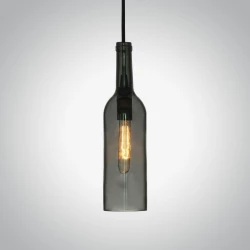 Lampa Wisząca VT-7558 E27 Max. 60W Butelka Szara 3775