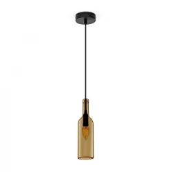 Lampa Wisząca VT-7558 E27 Max. 60W Butelka Brązowa 3776