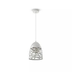 Lampa Wisząca VT-7200 E27 Biały Mat 3823