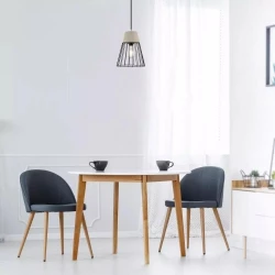 Lampa Wisząca VT-7253 E27 Concrete+Mesh 3848