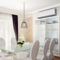 Lampa Wisząca VT-7253 E27 Concrete+Mesh 3848