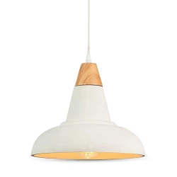 Lampa Wisząca VT-7301 Pendent Light Concrete+Wooden fi290cm 3858