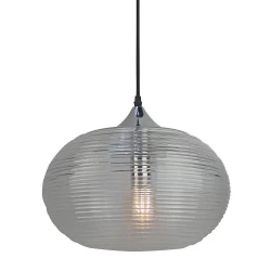 Lampa Wisząca VT-7350 E27 Max. 60W Diamond Czarna 3880