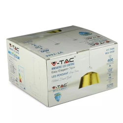 Lampa Wisząca VT-7444 7W 4000K Złoty 3930