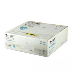 Lampa Wisząca VT-7666 7W 4000K Biała 3933