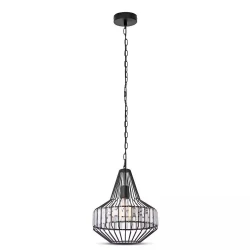 Lampa Wisząca VT-7334 Metal W/Crystel Top 3955