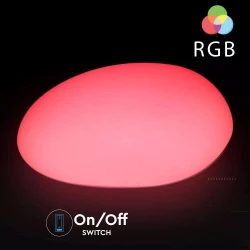 Oprawa Ogrodowa Kamień VT-7802 RGB 28x21x17cm 40151