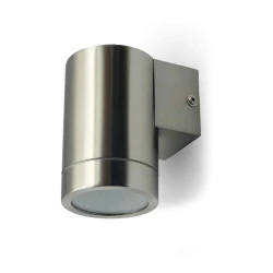 Kinkiet LED VT-7641 GU10 IP44 Stal Szczotkowana 7506