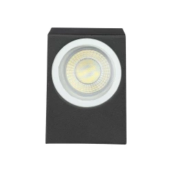 Kinkiet LED VT-7652 GU10 IP44 Dwukierunkowa Kwadratowa 7511