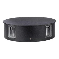 Kinkiet LED VT-706 4W 3000K 440lm IP65 Okrągły Czarny 8215