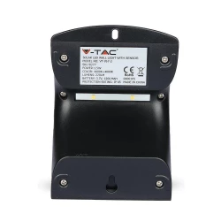 Lampa Solarna Ścienna LED z czujnikiem ruchu VT-767 1.5W 220lm Czarny IP65 8277