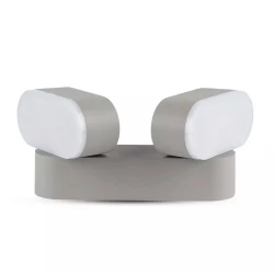 Oprawa ewelacyjna VT-814 12W LED WALL LIGHT COLORCODE:3000K -GREY BODY 8294