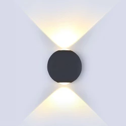 Oprawa ewelacyjna VT-836 6W LED WALL LIGHT COLORCODE:3000K -BLACK BODY 8303