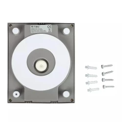 Kinkiet LED VT-822 12W 4000K 750lm Szary 8338
