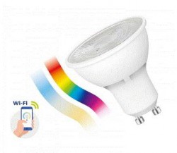 Żarówka LED GU10 5W 230V RGBW + CCT + DIM Wi-Fi Spectrum SMART WOJ14415