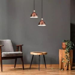 Lampa Wisząca VT-8300 Różowe Złoto 3710