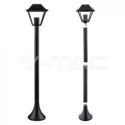 OPRAWA OGRODOWA, E27, IP44, AC220-240V, 50-60Hz, SŁUPEK, CZARNA 8687