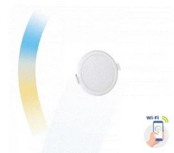 Inteligentna oprawa sufitowa podtynkowa okrągła LED Spectrum SMART Algine 6W Wi-Fi CCT DIMM SLI038015CCT